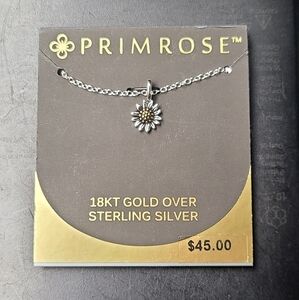 Sunflower Pendant Necklace